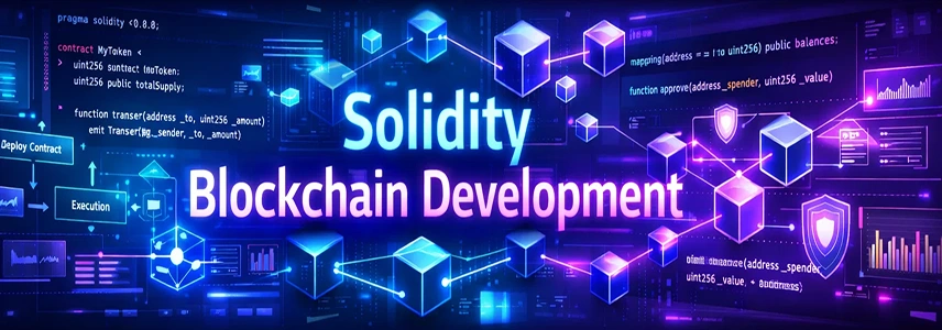 Custom Solidity smart contract development services